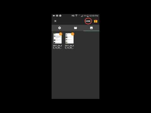 Stitch images tutorial - Az Screen Recorder