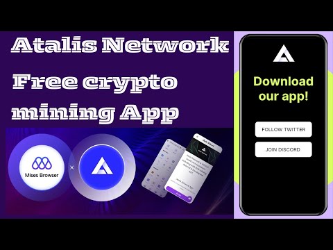 Atalis Network | Free Crypto Mining App | Mainnet 2024 | Listing Price = $1 per 1 ALS | Don't Miss!