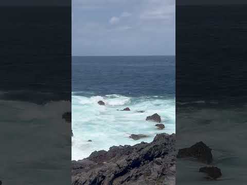 Ocean Waves in Tenerife 🏝️#ocean #tenerife #canaryislands