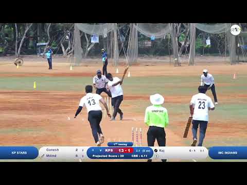 KP STARS VS IMC INDIANS  EURONET CRICKET LEAGUE 2024