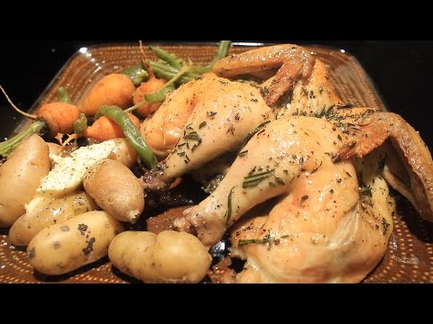 Rosemary & Thyme Roasted Cornish Game Hens