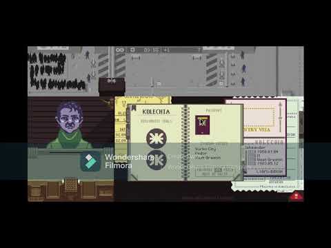 I LOVE HARDCORE LEVEL!!!!!!!!! papers, please, endless mode, hardcore level