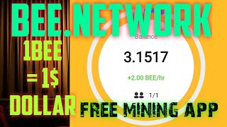 Bee. Network new coin