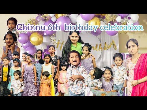 Birthday celebrations |Esari Bangalore lo celebrate chesamu |Meku decoration nachendha guys? |Chinnu