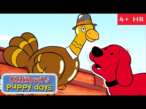 Clifford's Thanksgiving Adventures | Full Episodes | Clifford's Puppy Days | Scholastic Classic