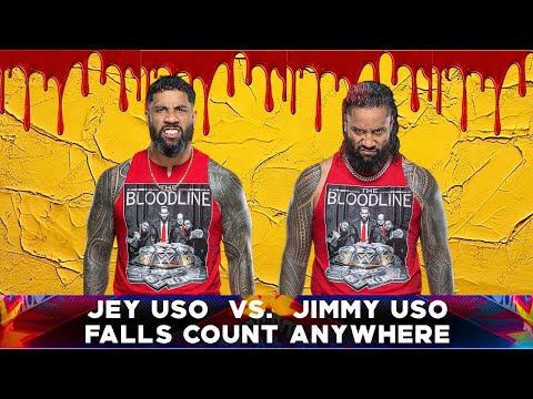 Brothers' Battle | Jimmy Uso vs Jey Uso | WWE Royal Rumble