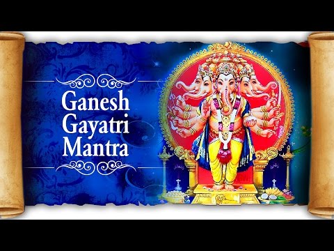 Ganesh Gayatri Mantra 108 by Suresh Wadkar | Om Ekadantaya Vidmahe | Ganesh Mantra For Success