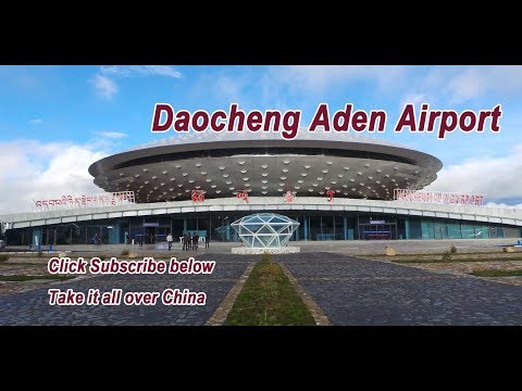 VR on road ‖ Sichuan,China ‖  Daocheng Aden Airport：Civil Airport at the World's Highest Altitude