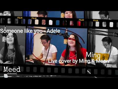 Someone like you - adele [ Live cover by Meaw&Ming ]