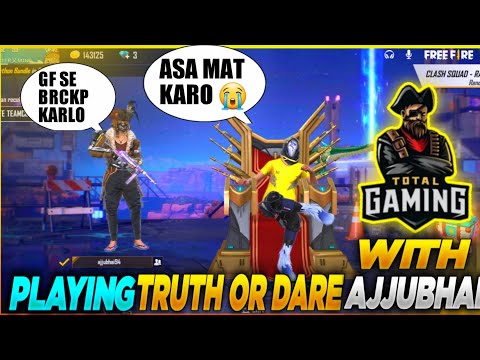 PLAYING TRUTH OR DARE WITH REAL AJJUBHAI😱 ||OO BHAI MARO MUJHE 😂||BEST VIDEO EVER||