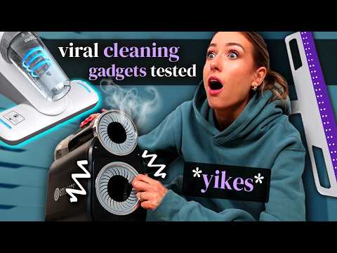 Trying Every VIRAL CLEANING GADGET that TIKTOK & INSTAGRAM RECOMMENDED... is anything worth buying??