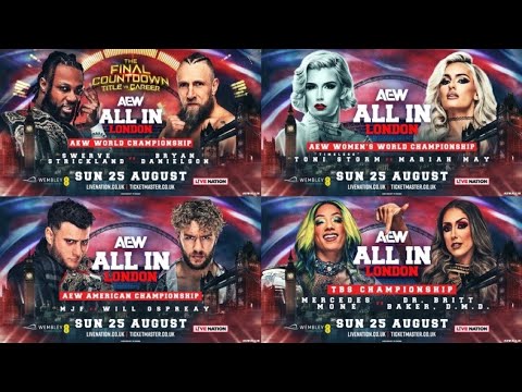 2024 AEW ALL IN PREDICTIONS: GENERATION OF WRESTLING