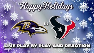 Ravens vs Texans Live Play by Play & Reaction