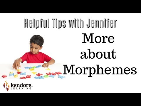 More about Morphemes⎪Kendore Learning/Syllables Learning Center