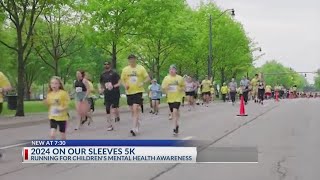 Runners take park in On Our Sleeves 5K to raise mental health awareness