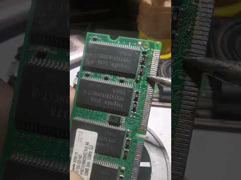 soldering computer ram