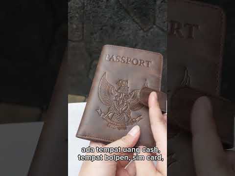 Dompet Paspor Magnetic Garuda Indonesia