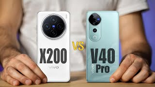 Vivo X200 Vs Vivo V40 Pro - Full Comparison Specs,Features,Price