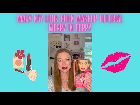 Mary Kay Look Book Color Makeup Tutorial Merry in Berry || Holiday #marykay #makeuptutorial #makeup