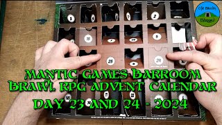 Mantic Games BarRoom Brawl RPG Advent Calendar Day 23 AND 24 - 2024