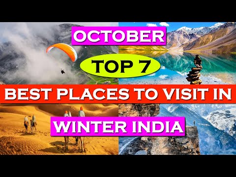 7 Best Places To Visit In October In India | Best Winter Destinations | Top 7 #winter