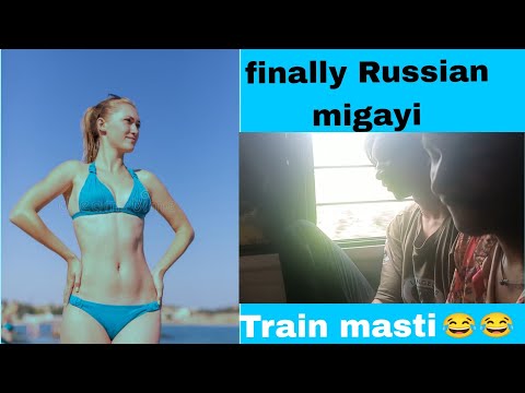 Russian milgai digha mai aur train mai full Masti doston ka sath 😂😂#indiantrain #trainvlog #russian