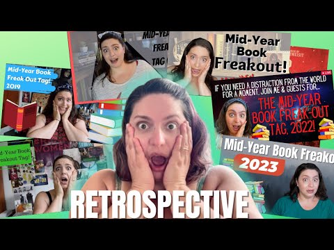 HOW MANY ANTICIPATED BOOKS DID I ACTUALLY READ? | Mid-Year Book Freak Out Tag 6-Year Retrospective