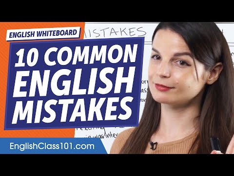 10 Common Mistakes English Learners Make