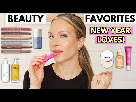 NEW YEAR🎉 NEW SKINCARE & MAKEUP FAVORITES | I AM OBSESSED WITH THESE PRODUCTS!