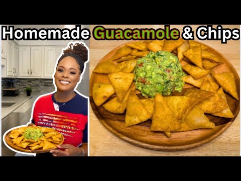 How To Make Homemade Guacamole And Tortilla Chips