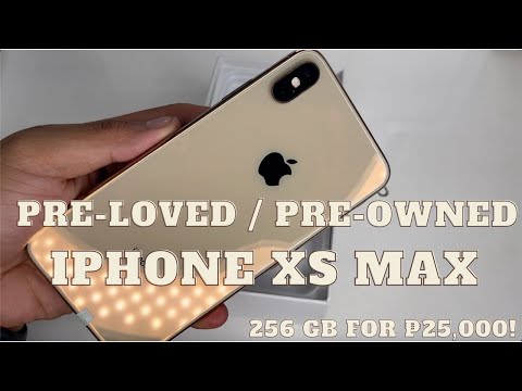 iPhone XS MAX 256 GB GOLD (PRE-OWNED) UNBOXING IN 2022 + Camera test | Philippines