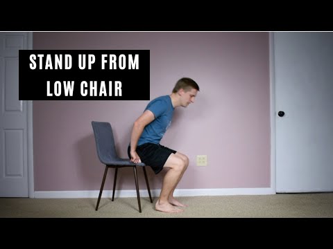 Tips For Getting Out Of a Low Chair