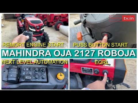 New Mahindra oja 2127 roboja mini tractor video review #tractortv1 #tractortv #mahindraoja