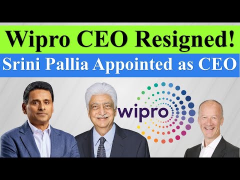 Wipro CEO Thierry delaporte Resigned! Srini Pallia Announced New CEO by Board #tcs #infosys #wipro