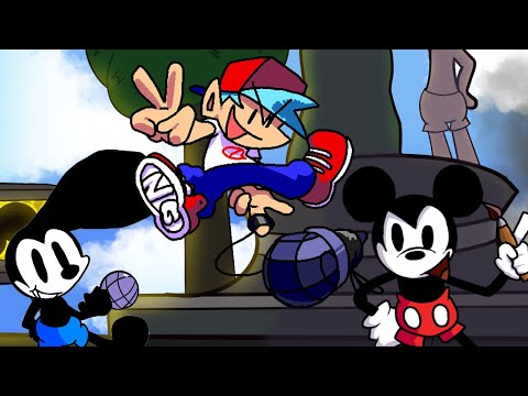 Friday Night Funkin' VS Epic Mickey | Funkin In Wasteland