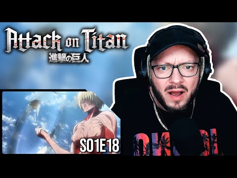 Das ERSTE MAL Attack on Titan 1x18 | "Der Wald der Baumriesen" | Reaction