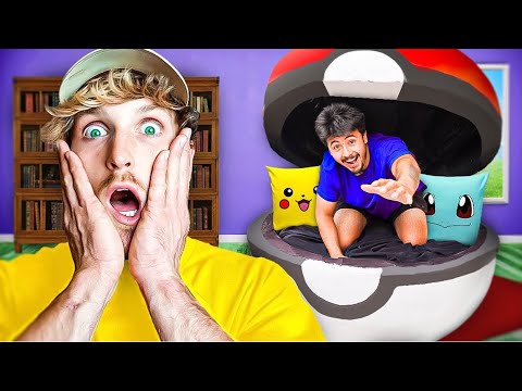 I Built Logan Paul A Pokémon Couch