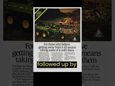 How John Deere Gators Started  #johndeereclassic#johndeere #gators