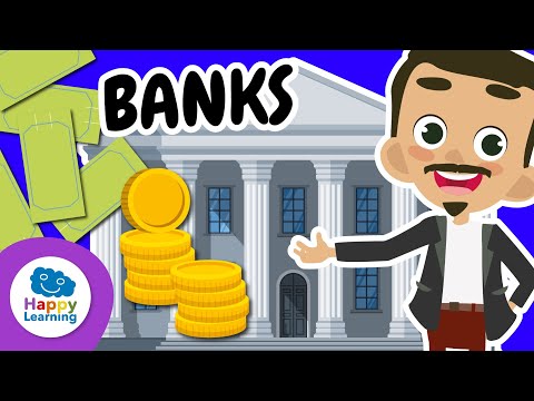 BANKS 💵 Discover Their Role and Fun Facts | Happy Learning 🏦💰✨