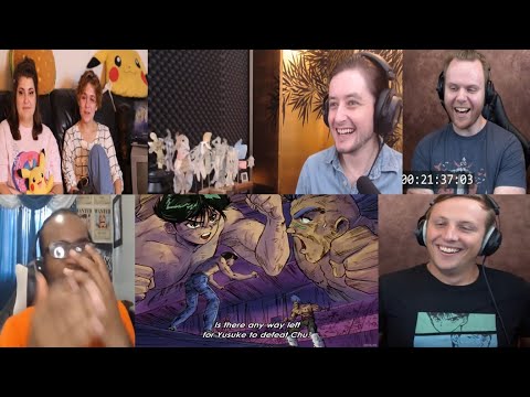 YU YU HAKUSHO EPISODE 31 REACTION MASHUP!!