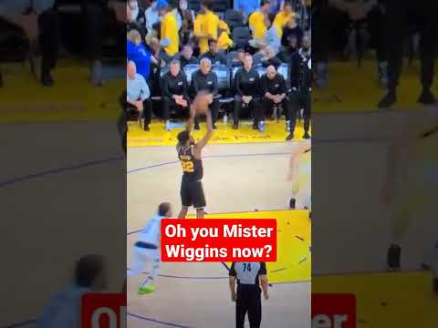 You Mister Wiggins now? #shorts #actionleaguebrown #funny #nba #goldenstatewarriors #memorialday