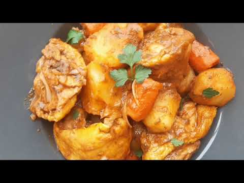 RAGOUT DE  POMME DE TERRE🥔 ET CAROTTE🥕 AU POULET