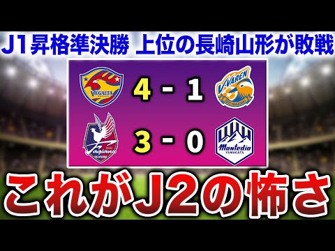 【下剋上】J1昇格プレーオフ準決勝が波乱すぎてヤバい...昇格を手にするのはどのクラブに？【Jリーグ】