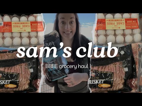 Sam's Club HAUL | Beef, Butter, Bacon, Eggs