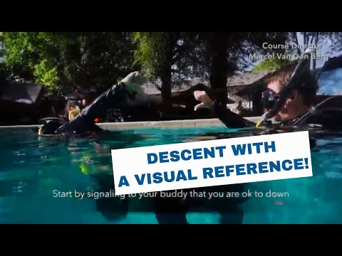 Decent Visual Reference 5 Point Method Skill - PADI Open Water Diver Course • Scuba Diving Tips