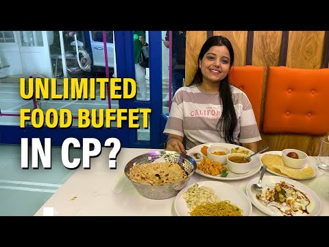 Most *AFFORDABLE* All-Veg Buffet in Delhi🍽️