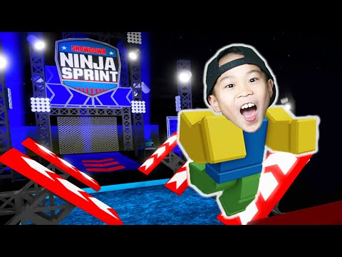 Roblox American Ninja Warrior Challenge! With Kaven and Friends!