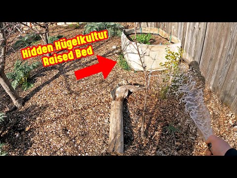 NO COST GARDENING HACK!!! How to BUILD a RAISED GARDEN BED & FILL it with BEDDING | 100% FREE !!!!!!