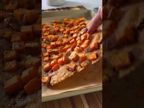 CRISPY PARMESAN SWEET POTATO FALL HARVEST SALAD