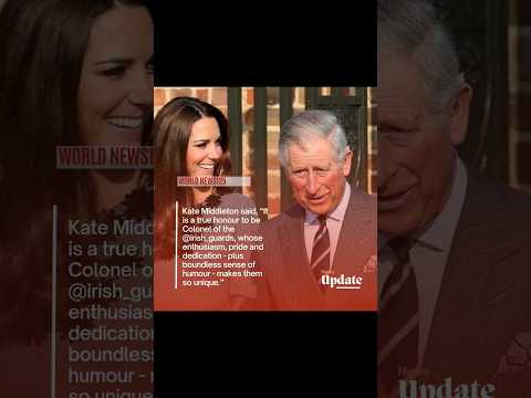 King Charles continues to support Kate Middleton#shorts #viralvideo